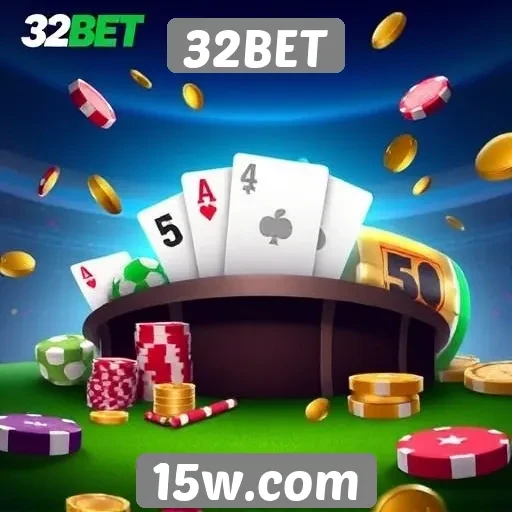 A variedade de jogos disponíveis no 32BET